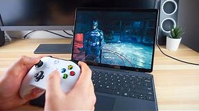 Gaming on the Surface Pro X!