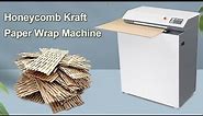 Honeycomb Paper Wrap Machine | Corrugated Bubble Wrap Machine