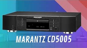 Marantz CD5005 CD Player - Quick Look India