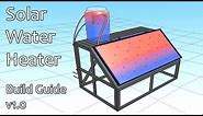 How The $50 Solar Water Heater Works And How To Build It