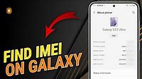 How To Find IMEI on Samsung Galaxy