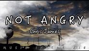 Not Angry - Chris James『I'm not angry anymore Just a little bit let down』【動態歌詞】
