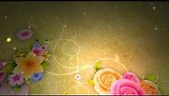 Fondos animados Estilo Flores mujer 3 Full HD animated backgrounds