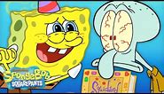SpongeBob Celebrates His Friendship with Squidward! 💛 | "Friendiversary" Full Scene | SpongeBob