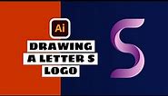 Crafting an Elegant Letter S Logo in Illustrator | Creative S Logo Design