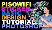 PISOWIFI STICKER BASIC DESIGN TUTORIAL FOR BEGINNERS GAMIT AY PHOTOSHOP PORTABLE 2024
