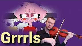 Piggy Grrrls Meme song on Violin & Piano + Sheet Music