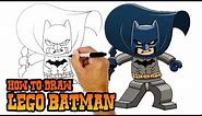 How to Draw Lego Batman | Drawing Lesson