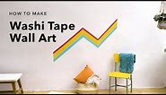 Use Washi Tape to Decorate Your Walls