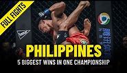 The Philippines' 5 Biggest Wins In ONE Championship