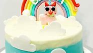 Rainbow Unicorn Cake!