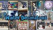 100+ Winter Bulletin boards | Soft boards |Winter Decorations by The artistic me