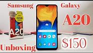 Samsung Galaxy A20 Unboxing and Complete Walkthrough