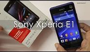 Sony Xperia E1 Budget Android Unboxing & Hands on Overview