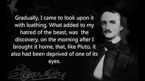 Edgar Allan Poe - The Black Cat with subtitles (Read by Christopher Lee)