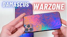dbrand Damascus Warzone Skin REVIEW // iPhone 11 Pro + Nintendo Switch 📱🎮