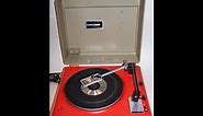 Vintage GE General Electric Solid State Automatic Portable Record Player