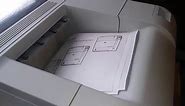 New duplexer unit on my 2009 HP LaserJet P4015n printer! 5-copy double sided printing test