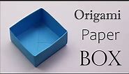 Easy Origami Masu Box Tutorial | DIY Origami Paper Crafts