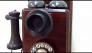 Abdy Retro Telephones : Antique 1921 Wall Phone (Tel No 121)