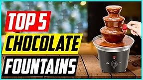 Top 5 Best Chocolate Fountains For 2023
