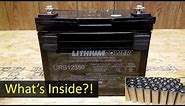 What's Inside a 12V LithiumPower URB12350 LiFePO4 Battery?