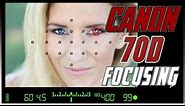Canon 70D 80D Tutorial for Focus | How to focus with the Canon 70D 80D Training