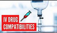 IV Drug Compatibilities | Antivirals, Antibiotics, Immunosuppressants, Propofol & Many more