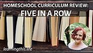 curriculum review: Five in a Row