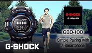 GBD-100 Tips movie -03 How to pair with your smartphone：CASIO G-SHOCK