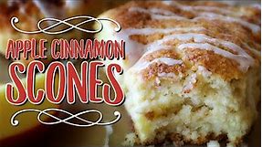 Festive Recipes 🍁| Apple Cinnamon Scones 🍎