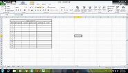 Como hacer una tabla de costos en Excel