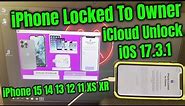 iPhone Locked To Owner How to Remove iCloud Bypass iPhone 14 11 12 13 15 XS XR