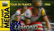 Cycling Tour de France 1986 -- Greg LeMond vs Bernard Hinault -- Part 1 of 8