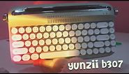 Yunzii B307 Typewriter Keyboard Unboxing & Review | Vintage Vibes in Every Key