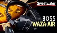 BOSS Waza-Air Wireless Guitar Headphone Amplifier Demo