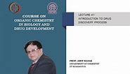 Lecture-41: " Introduction to Drug Discovery Process"