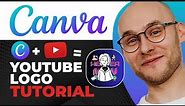 How To Create Youtube Logo on Canva (Easy)