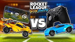 Controller Vs Touch Players at EVERY Rank in Rocket League Sideswipe (Who's Better?)