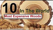 Top 10 MOST Expensive Woods In The World | 10 Most Expensive Wood In The World | Expensive Wood |