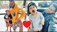 Stephen Curry's son CANON CURRY is SUPER CUTE, FUNNY AND LOVELY! ❤️
