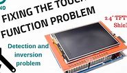 Interfacing and Fixing Touch Problem on TFT LCD 2.4″ Shield