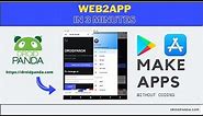 How to make free web to app aab and apk in under 3 minutes || Turn any website to app with no coding