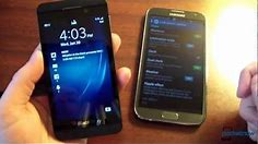 BlackBerry 10 vs Android | Pocketnow