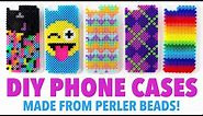 DIY Phone Cases made from Perler Beads! | Perler Bead Ideas