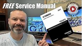 How to get a FREE Service Manual for your Yamaha dirt bike