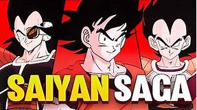 The Saiyan Saga was DIFFERENT (COMPLETE Arc Compilation)