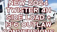 Take a look at this jaw-dropping 2024 Twister 4H Side Load Trailer with 13'6 Outlaw Conversions that just hit the lot in Willis, TX! THIS MONTH ONLY - NTS will match up to $2K of your money down on this trailer; come see it while you can or give our Willis team a call for more information at 936-249-0910. 2024 Twister 4 Horse Side Load Gooseneck Trailer with 13'6 Outlaw Conversions $211,499 | Over $31K in Savings up to an ADDITIONAL $2K DOWN IN APRIL! Visit our website for more information! | St