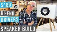 Hi-End Full Range Speakers | DIY | $180.00 Mark Audio CHR-120 Enclosure | Eames Speaker Part - 1