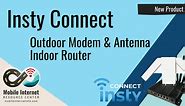 Insty Connect Explorer 4G12: Roof Mounted Cat-12 Modem & Antennas with Indoor Wi-Fi Router